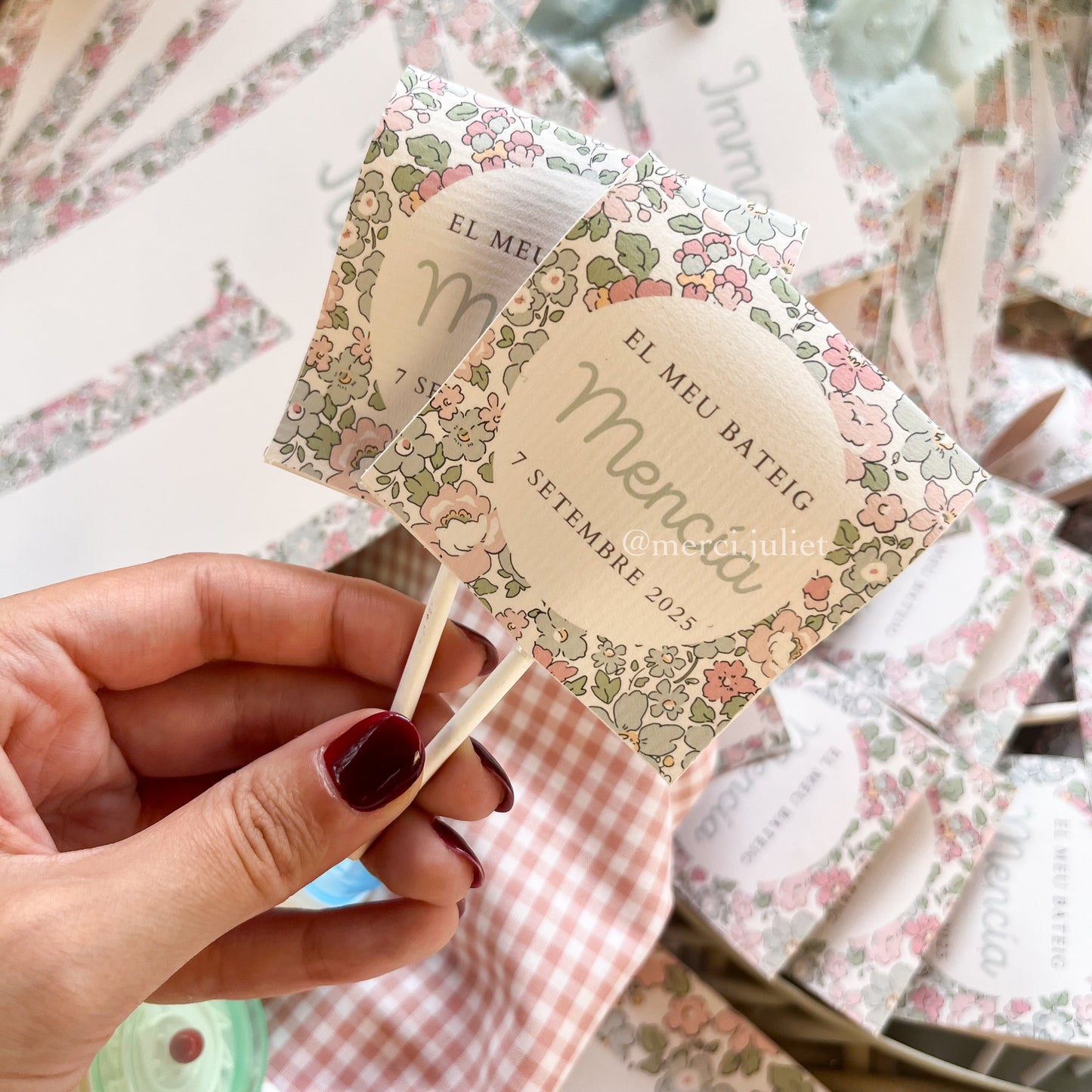 Piruletas personalizadas