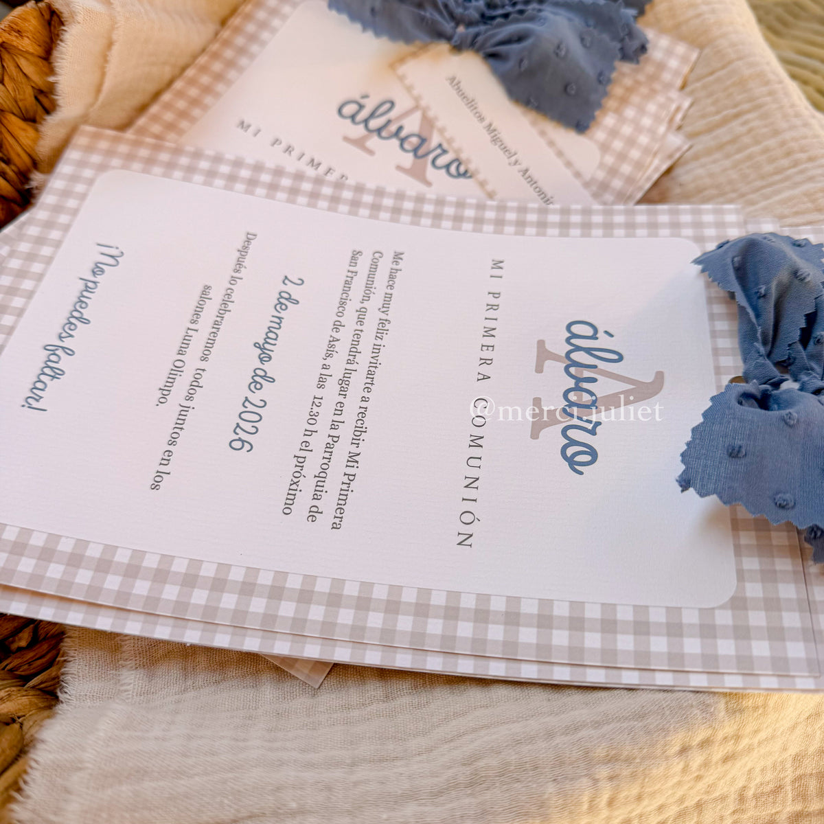 Invitación simple A5